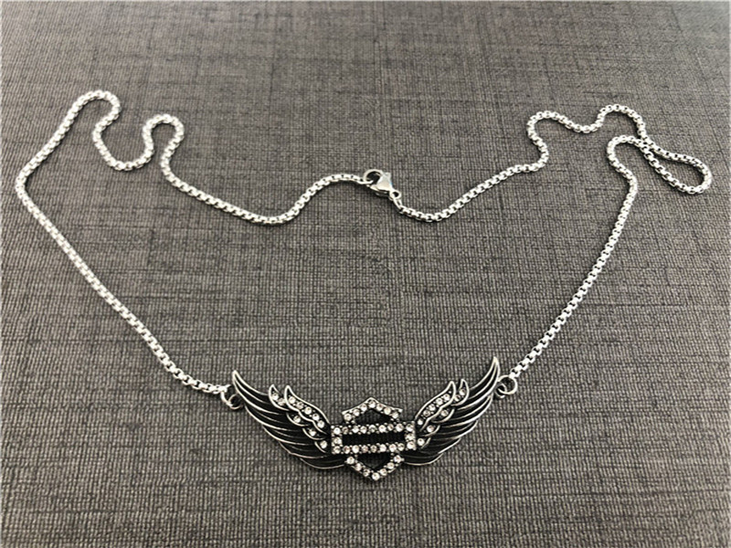 Support Dropship New Crystal Wings Motorcycles Bracelet Necklace 316L Stainless Steel Fashion Biker Style Angle Wings Girls Bracelet
Support Dropship New Crystal Wings Motorcycles Bracelet Necklace 316L Stainless Steel Fashion Biker Style Angle Wings Girls Bracelet