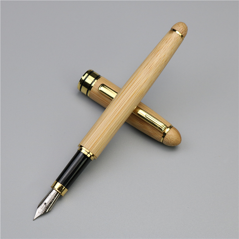 Bamboo fountain pen with a Bamboo gift box the combination of nature and metal Friends and colleagues give gifts, Red
Bamboo fountain pen with a Bamboo gift box the combination of nature and metal Friends and colleagues give gifts, Red