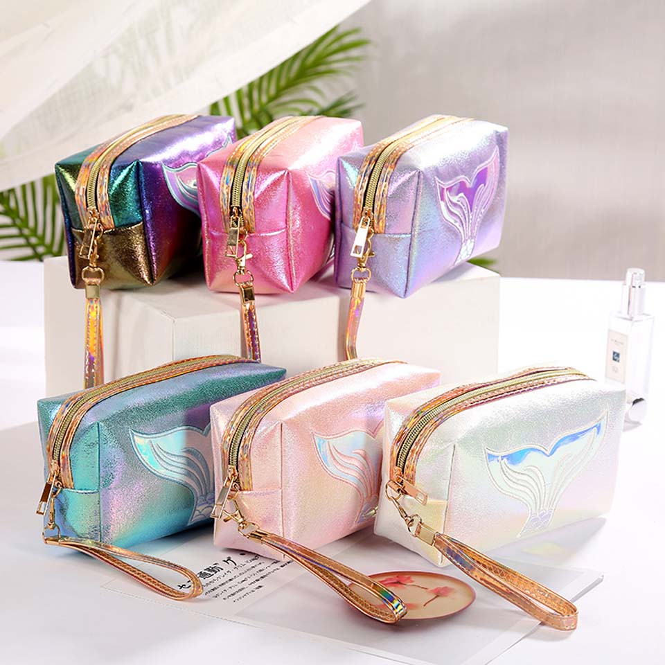Fish Tail Makeup Package Women Colorful Cosmetic Bag Zipper Make Up Handbag Organizer Storage Case Pouches Toiletry Wash Box
Fish Tail Makeup Package Women Colorful Cosmetic Bag Zipper Make Up Handbag Organizer Storage Case Pouches Toiletry Wash Box