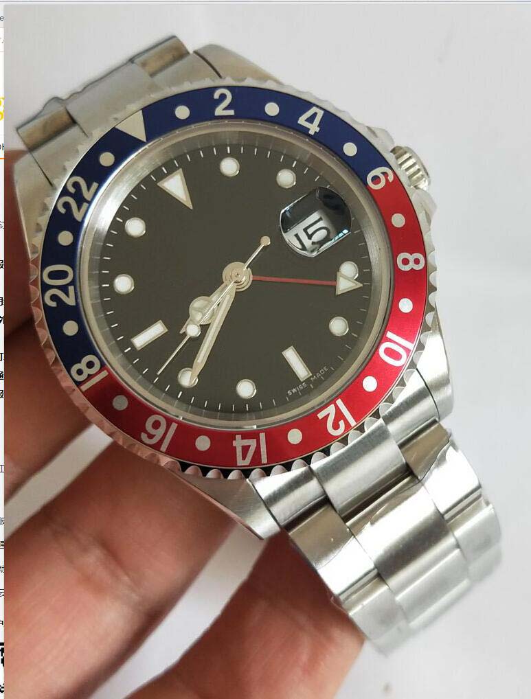 2019 BP factory latest version 1675 Vintage Luxury Watches 40mm black dial Asia 2813 Movement Automatic high quality Mens Watches
2019 BP factory latest version 1675 Vintage Luxury Watches 40mm black dial Asia 2813 Movement Automatic high quality Mens Watches