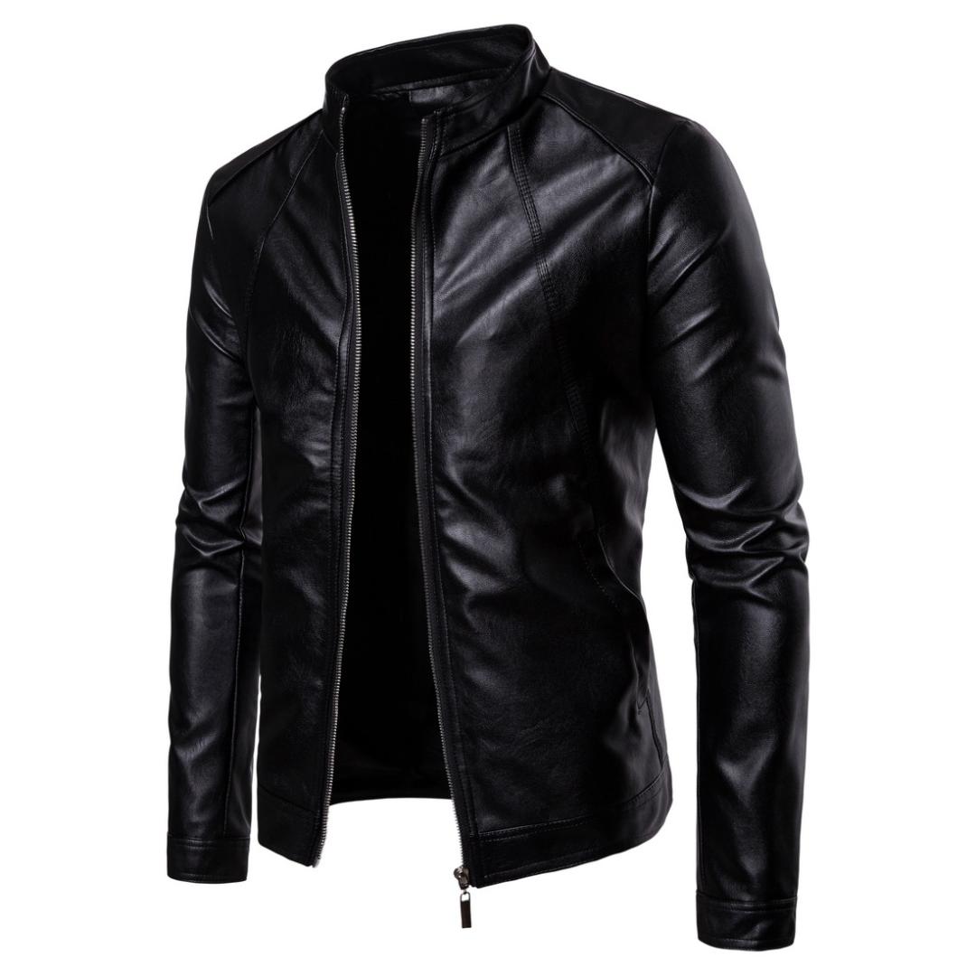 Mens Biker Moto Jacket Stand Collar Motorcycle Faux Leather Casual Jackets Fashion Male Black PU Coat Long Sleeve Large Size 5xl
Mens Biker Moto Jacket Stand Collar Motorcycle Faux Leather Casual Jackets Fashion Male Black PU Coat Long Sleeve Large Size 5xl