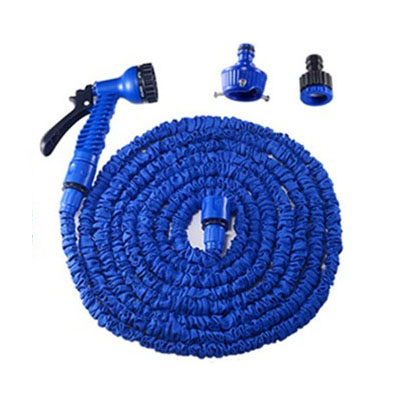 Garden Hose Flexible ThreeTime Expandable Outdoor Water Hose Reel Lightweight Water Spray Nozzles Gun Long Hos6806261