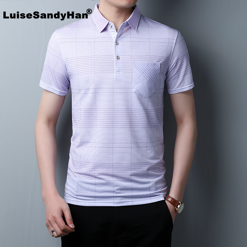 LuiseSandyHan 2020 Spring Summer Short Sleeve T Shirt Men Slim Fit Business Casual T-Shirt Men Clothes Cotton Tee Shirt Homme, Blue
LuiseSandyHan 2020 Spring Summer Short Sleeve T Shirt Men Slim Fit Business Casual T-Shirt Men Clothes Cotton Tee Shirt Homme, Blue
