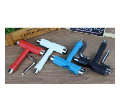 160pcs Skate Board T Type Assembly Tools Skateboard kit Screwdriver random color delivery free shipping