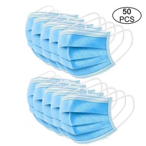 In Stock!!! 24 Hours Ship! 3-Ply Disposable Face Mouth Mask Anti Dust Proof Earloop Mask Anti-fog Masks - view 3