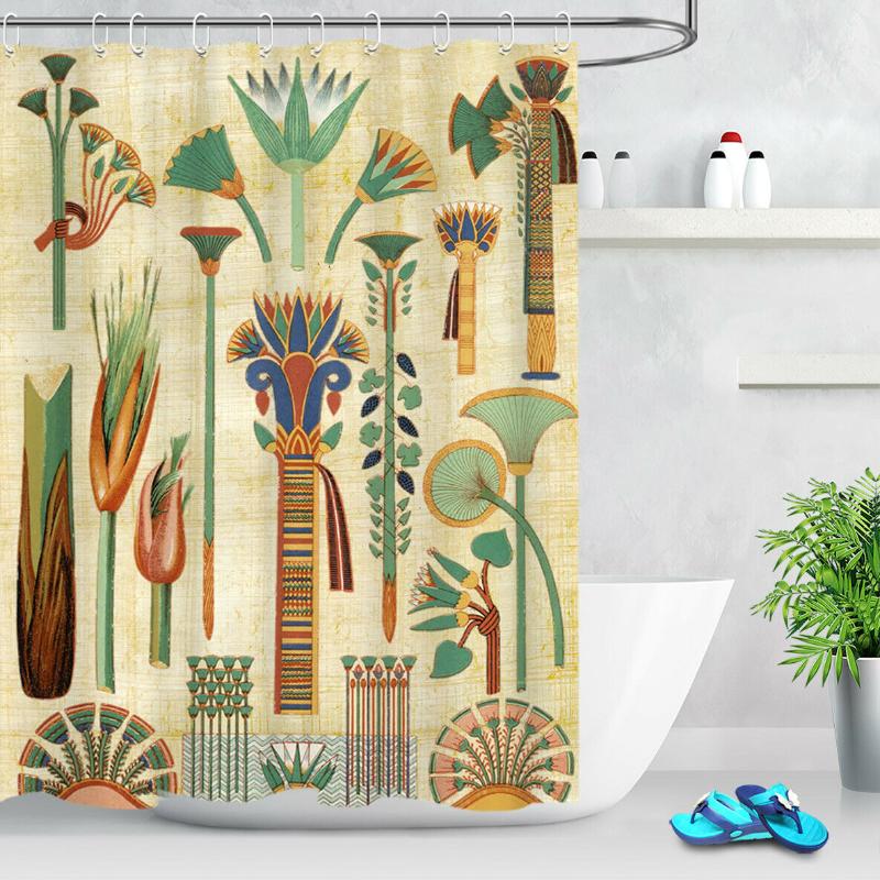 Ancient Egypt Theme Plants Leaf Shower Curtain Set Bathroom Fabric Bath Curtains
Ancient Egypt Theme Plants Leaf Shower Curtain Set Bathroom Fabric Bath Curtains