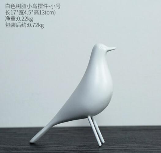 Nordic ins simulation bird home decoration ornaments fake bird living room TV cabinet Eames bird creative decoration1561063