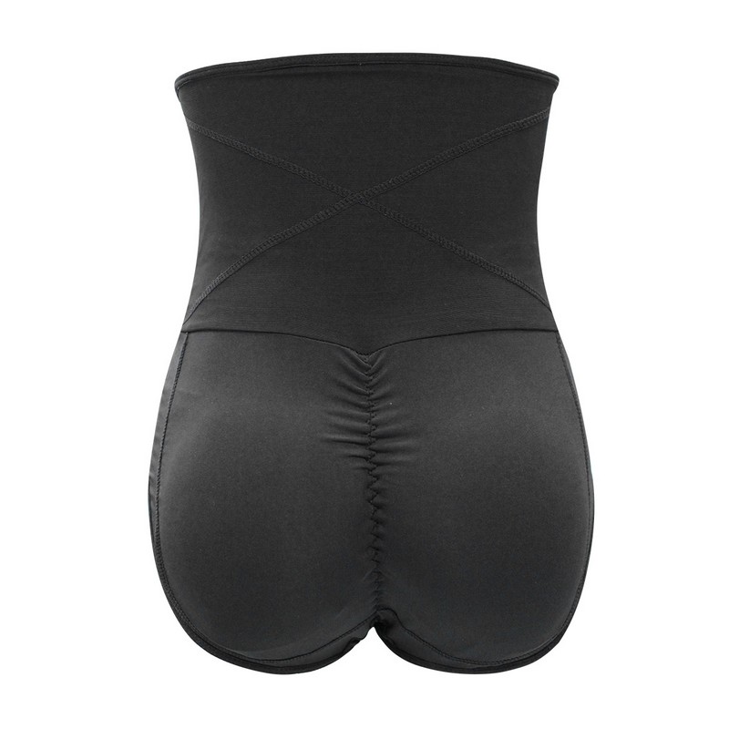 Men High Waisted Tummy Control Brief Panties Slimming Body Shaper Shorts Butt Lifter Shapewear Fitness Shaping Underwear Plus Size S-6XL