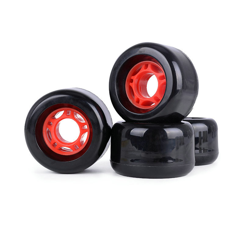New 4 professional long wheel 70 * 42mm skateboard wheel PU hollow skateboard wheels, Black
New 4 professional long wheel 70 * 42mm skateboard wheel PU hollow skateboard wheels, Black