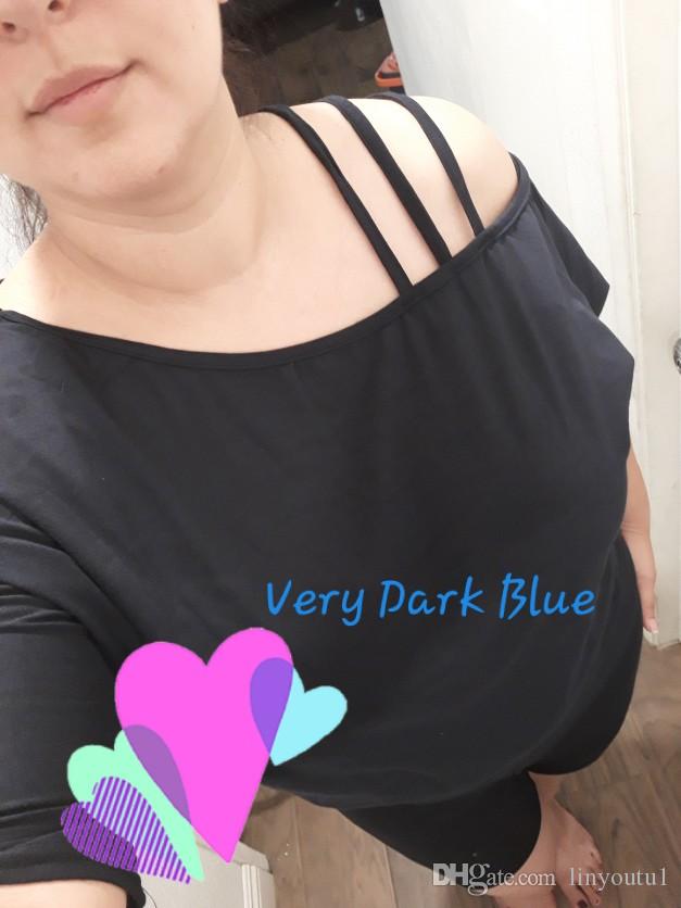 2020 Loose Casual Short T-Shirts Women One Shoulder Off Sexy Cotton T-Shirt Short Sleeve 2019 Summer New Solid Tops Fashion Clothings