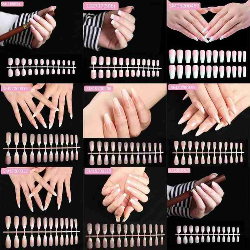 New 24pcs/set Classic French Shiny Fake Nails Summer Lovely Salon Glossy Ballet Nails False Extra Long Gradient False
New 24pcs/set Classic French Shiny Fake Nails Summer Lovely Salon Glossy Ballet Nails False Extra Long Gradient False