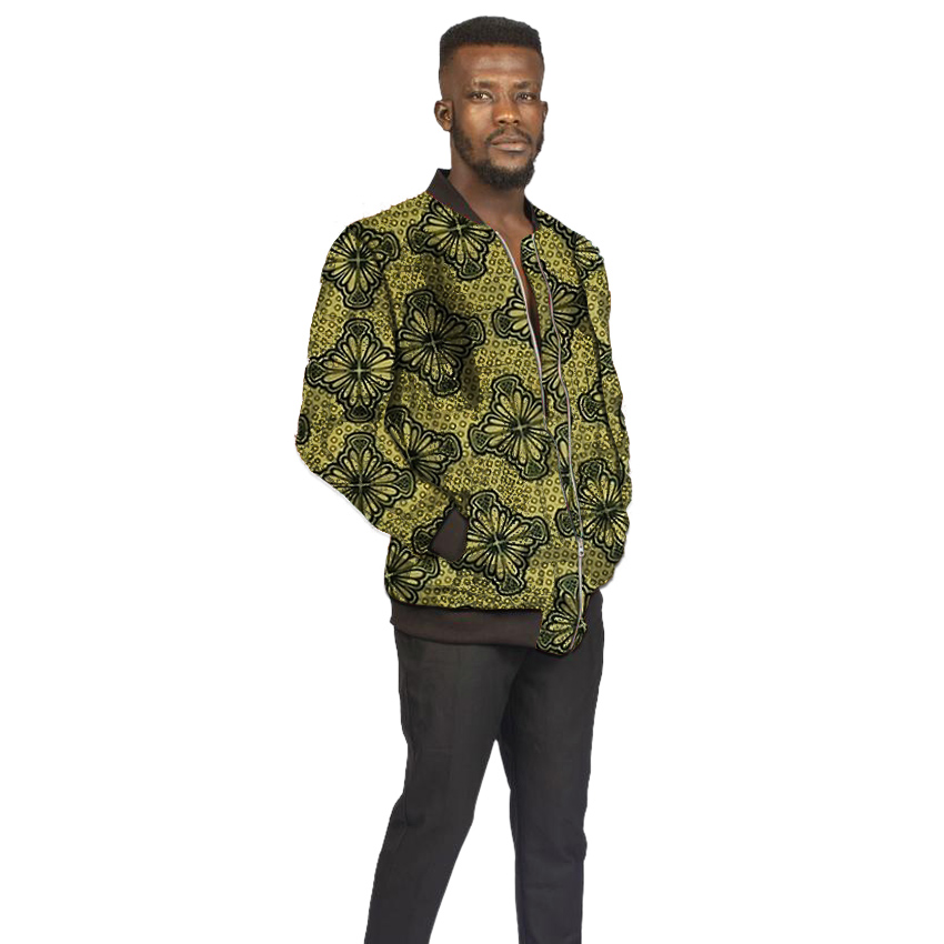 African man' Jacket bright wax print stand collar coat dashiki baseball jackets fot children Africa clothing customized, Beige
African man' Jacket bright wax print stand collar coat dashiki baseball jackets fot children Africa clothing customized, Beige