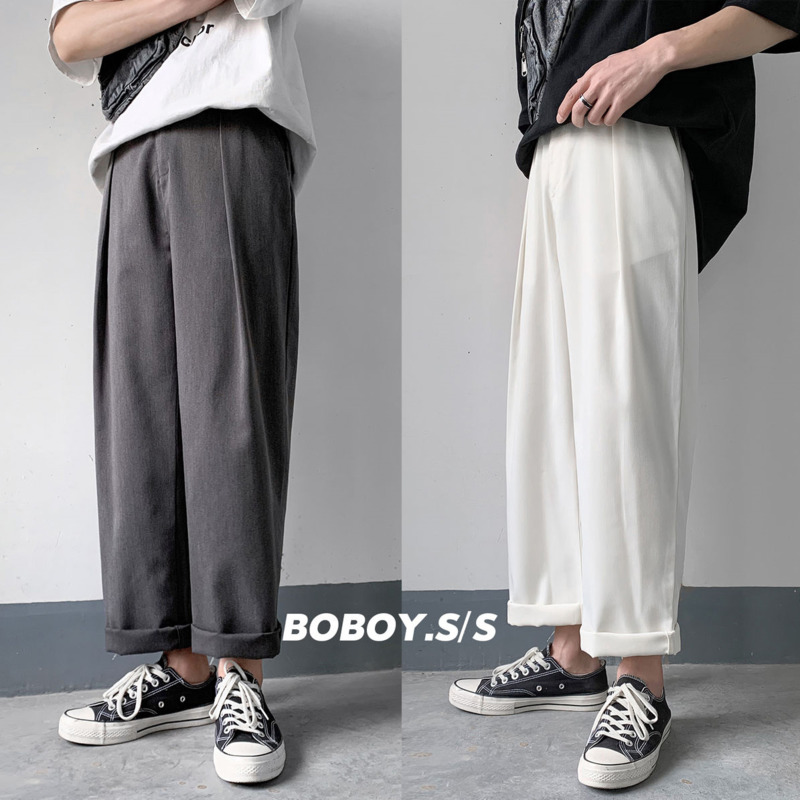 Straight Casual Pants Men's Fashion Solid Color Business Dress Pants Men Streetwear Wild Loose Suit Mens Trousers -2XL, Gray
Straight Casual Pants Men's Fashion Solid Color Business Dress Pants Men Streetwear Wild Loose Suit Mens Trousers -2XL, Gray