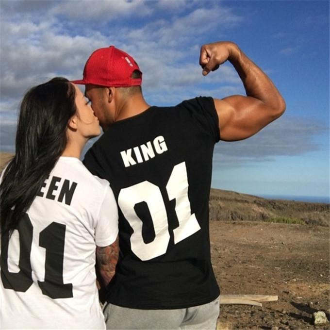 for Men Women Family T-shirt Clothes Femme Tshirt Streetwear Tee Shirt Homme Black White T Shirt Women Couple T, Women queen black
for Men Women Family T-shirt Clothes Femme Tshirt Streetwear Tee Shirt Homme Black White T Shirt Women Couple T, Women queen black
