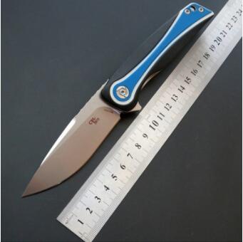 CH3511 G10 Flipper folding knife D2 Blade ball bearings camping fishing fruit pocket knives EDC tools xmas gift knife for man
CH3511 G10 Flipper folding knife D2 Blade ball bearings camping fishing fruit pocket knives EDC tools xmas gift knife for man