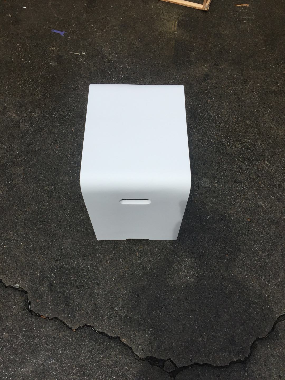 Solid Surface Stone Furniture Bench Stool Bathroom Cloakroom Steam Shower Seat Chair 16 x 12 inch SW113