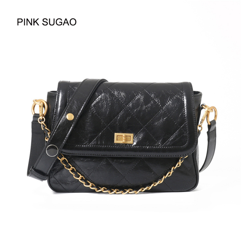 Pink sugao 2 color luxury shoulder bag for women designer fashion crossbody bags top quality genuine leather messenger bags saddle chain bag, Red
Pink sugao 2 color luxury shoulder bag for women designer fashion crossbody bags top quality genuine leather messenger bags saddle chain bag, Red