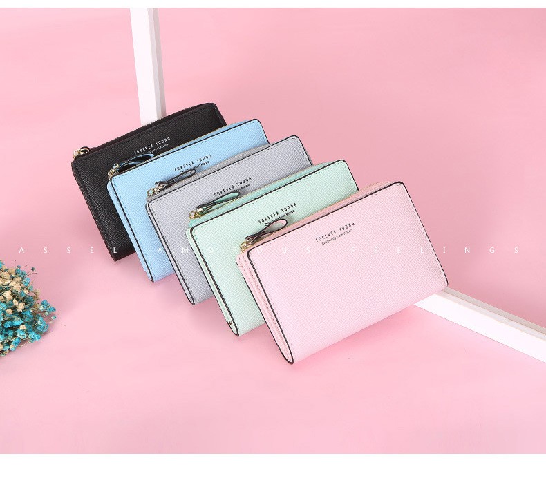 Ladies professional design new explosions cross-stitch wallet women short paragraph wild simple multi-card position buckle zipper pouch, Blue
Ladies professional design new explosions cross-stitch wallet women short paragraph wild simple multi-card position buckle zipper pouch, Blue