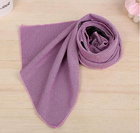 30x90cm Ice Cold Towel Cooling Summer Sunstroke Sports Exercise Cool Quick Dry Soft Breathable Cooling Towel with retail box SHU46