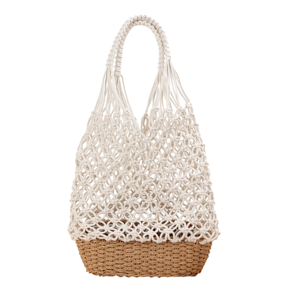 boho style straw beach bag natural handmade shoulder bucket bag summer tote handbag, Black;red
boho style straw beach bag natural handmade shoulder bucket bag summer tote handbag, Black;red