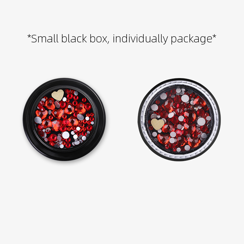 Nail Decorations Beautiful Shiny Diamond Jewelry Decor Nail Tip DIY , Manicure Accessory Rhinestones- W