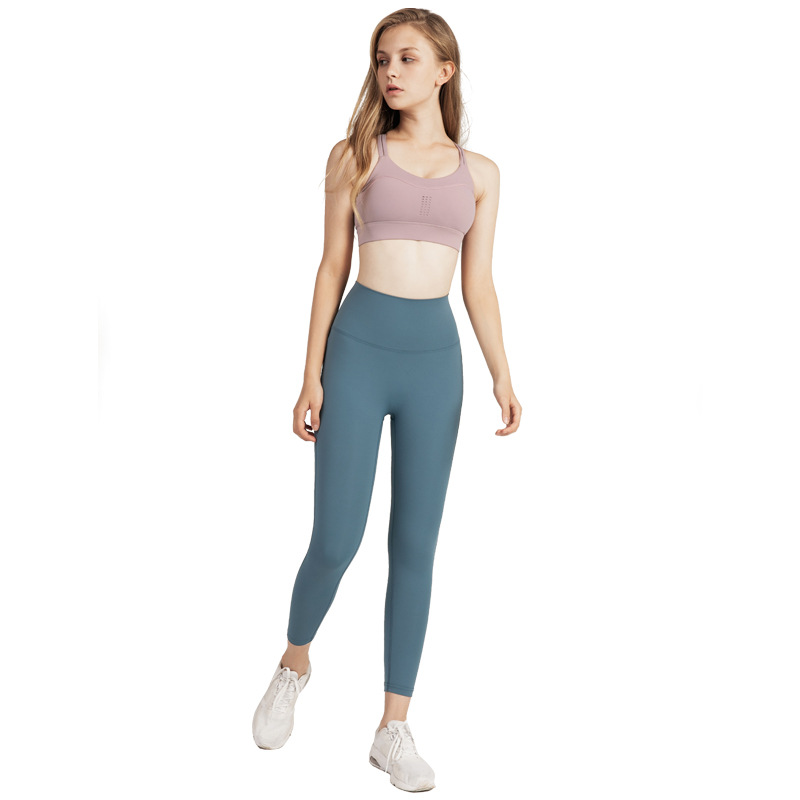 New Arrival Spring and Autumn Nude Yoga Pants Women' Solid Color Quick-drying High Waist Elastic Tight Tight Hip Sports Fitness, Black
New Arrival Spring and Autumn Nude Yoga Pants Women' Solid Color Quick-drying High Waist Elastic Tight Tight Hip Sports Fitness, Black