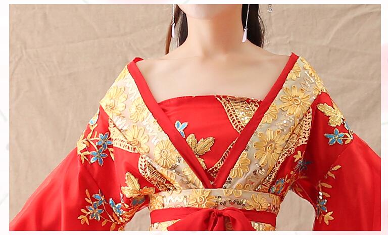 Han Tang Song Ming Dynasty costume Ancient Chinese Hanfu Outfit Fairy Deluxe Classical Royal Court Princess Adult Dress Improve Hanfu
