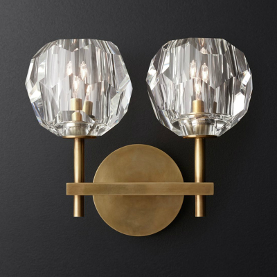 Vintage Wall Lamp Luxurious Crystal Wall Lights Nordic Art Light Fixture Hotel LED Wall Lamps Indoor Art Deco LED Lighting