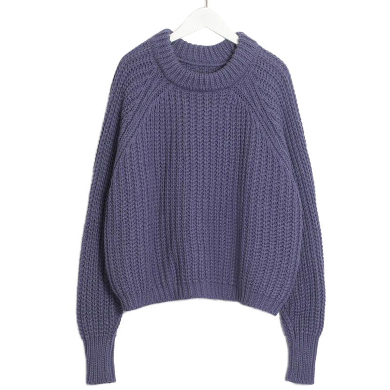 Knitted Chunky Oversized Sweater Women Loose Solid Thick O-Neck Pullover Jumpers Stylish Tops for Female Autumn Winter, Gray
Knitted Chunky Oversized Sweater Women Loose Solid Thick O-Neck Pullover Jumpers Stylish Tops for Female Autumn Winter, Gray