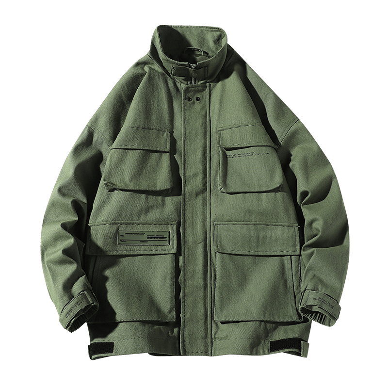 2020 Men Jackets Autumn Youth Men's Fashion Jacket Coats Turn Down Collar High Street Multi Pocket Cargo Jackets Male, Black
2020 Men Jackets Autumn Youth Men's Fashion Jacket Coats Turn Down Collar High Street Multi Pocket Cargo Jackets Male, Black