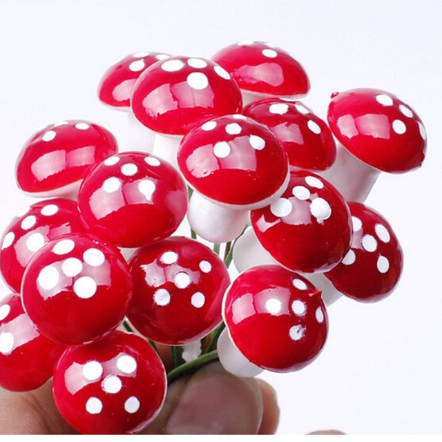 50 Pcs Simulation Foam Mini Mushroom Fairy Garden Miniatures Party Garden Mini Mushroom Ornament Resin Crafts Decorations
50 Pcs Simulation Foam Mini Mushroom Fairy Garden Miniatures Party Garden Mini Mushroom Ornament Resin Crafts Decorations