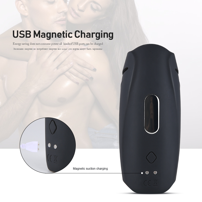 Powerful Vibrator Glans Massager Penis Stimulation penis delay trainer Male Masturbator Sex Machine Sex Toys for Men Adults Y200409