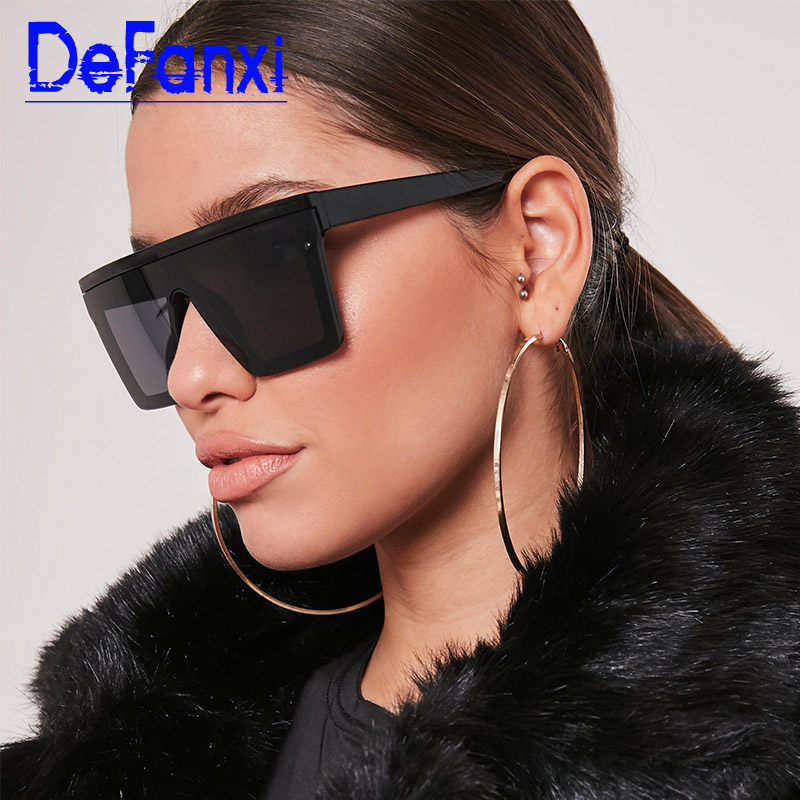 Square Plastic Black Sunglasses Women mens brand Sun Glasses flat shield frame Big Shades Fashion Brand Sunnies UV400
Square Plastic Black Sunglasses Women mens brand Sun Glasses flat shield frame Big Shades Fashion Brand Sunnies UV400