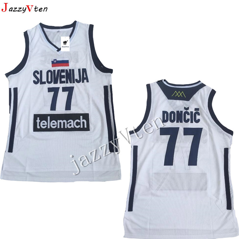 hot sell Embroidery Mens #7 Doncic Jersey Throwback Basketball Jersey slovenija Team Retro Stitched Shirts Europe 77#College Luka JERSEY, Black
hot sell Embroidery Mens #7 Doncic Jersey Throwback Basketball Jersey slovenija Team Retro Stitched Shirts Europe 77#College Luka JERSEY, Black