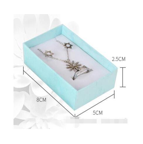 5*8*2.5cm Fashion for Charms Beads Gift Box paper Packaging for Pendants Necklaces Earrings Rings Bracelets Jewelry GB1554