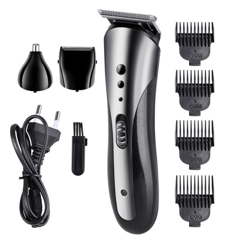 3 in1 Rechargeable Hair Trimmer Waterproof Wireless Electric Shaver Beard Nose Ear Shaver Hair Clipper Trimmer Tool 5