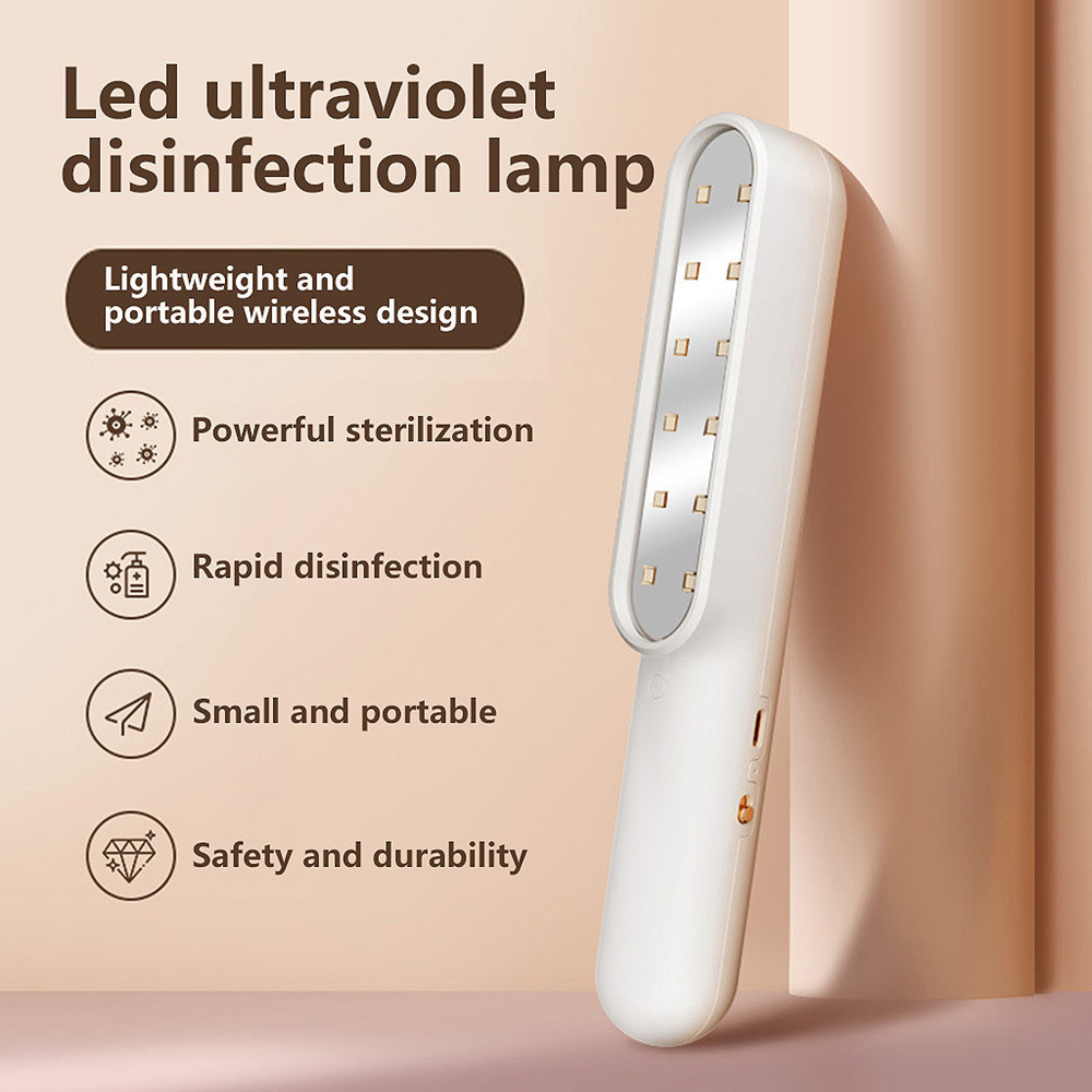 usams handheld uv sterilizer lamp ultraviolet disinfection stick germicidal type-c rechargeable home pet car travel widely use
usams handheld uv sterilizer lamp ultraviolet disinfection stick germicidal type-c rechargeable home pet car travel widely use