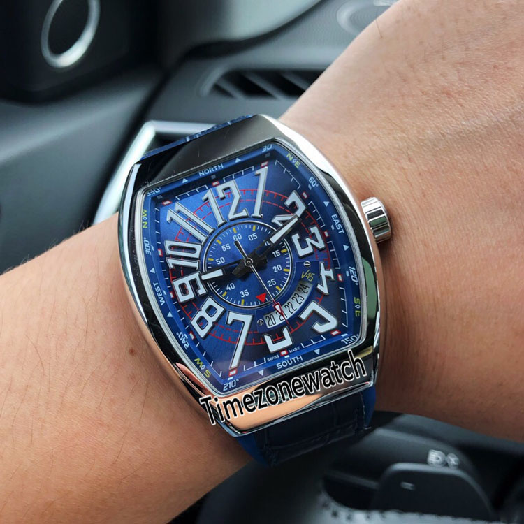 New Vanguard S6 Yachting V 45 SC DT ICON I LCK Blue Dial Automatic Mens Watch Steel Case Blue Leather Strap Sport Luxury Watches 5 Color, F-e89a (1)
New Vanguard S6 Yachting V 45 SC DT ICON I LCK Blue Dial Automatic Mens Watch Steel Case Blue Leather Strap Sport Luxury Watches 5 Color, F-e89a (1)
