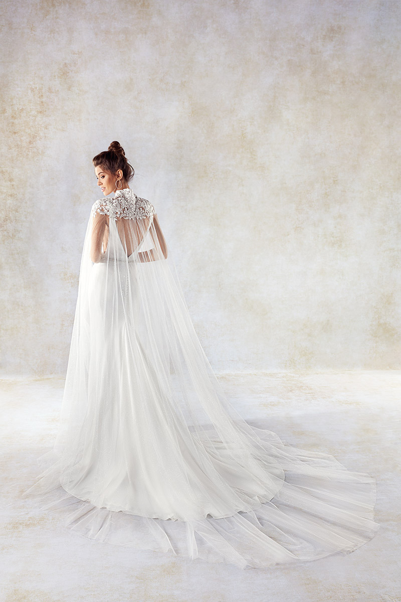 Eddy K Mermaid Wedding Dresses With Wrap 2019 V Neck Crystals Beaded Sash Beach Wedding Dress robe de mariée Backless Bridal Gowns