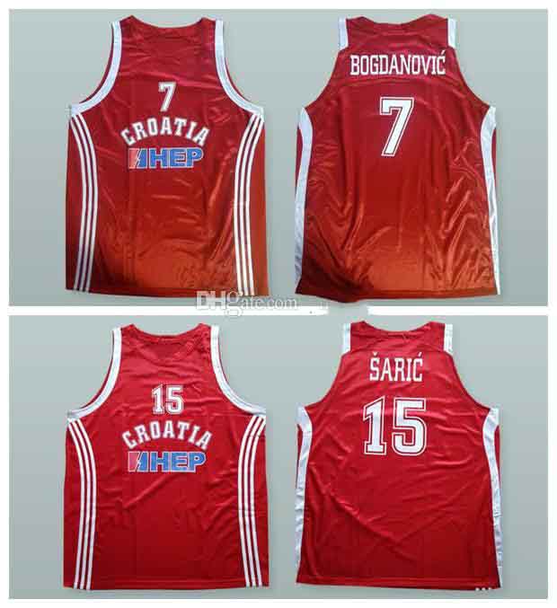 Team Croatia Bojan Bogdanovic #7 Dario Saric #15 Retro Basketball Jersey Mens Stitched Custom Any Number Name Jerseys, Black;red
Team Croatia Bojan Bogdanovic #7 Dario Saric #15 Retro Basketball Jersey Mens Stitched Custom Any Number Name Jerseys, Black;red