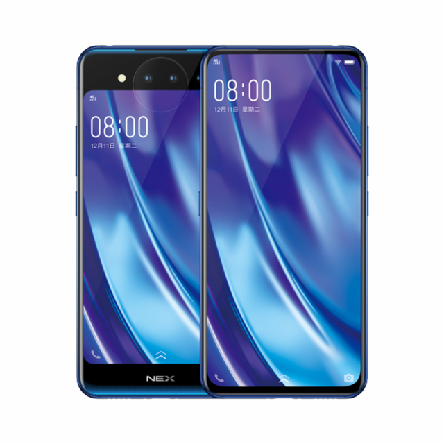 Original VIVO NEX Dual Screen Display 4G LTE Cell Phone 10GB RAM 128GB ROM Snapdragon 845 AIE 12MP OTG Android 6.39" Full Screen Fingerprint ID F
