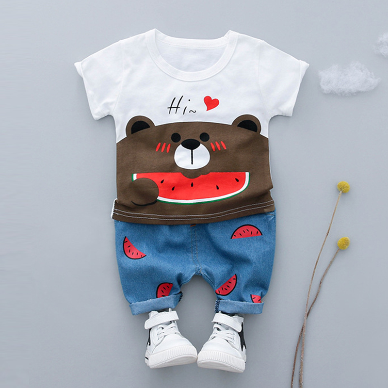 Baby Clothing Sets Kids Clothes Autumn Baby Sets Kids Long Sleeve Sports Suits Bow Tie T-shirts + Pants Boys Clothes