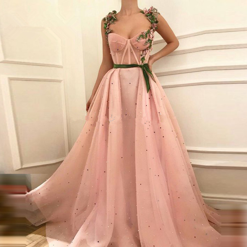 Rose Coral Long Prom Dress with Straps Colorful Pearls Floral Embroidery Special Occasion Dresses for Girls Evening Party Gowns, Light sky blue
Rose Coral Long Prom Dress with Straps Colorful Pearls Floral Embroidery Special Occasion Dresses for Girls Evening Party Gowns, Light sky blue