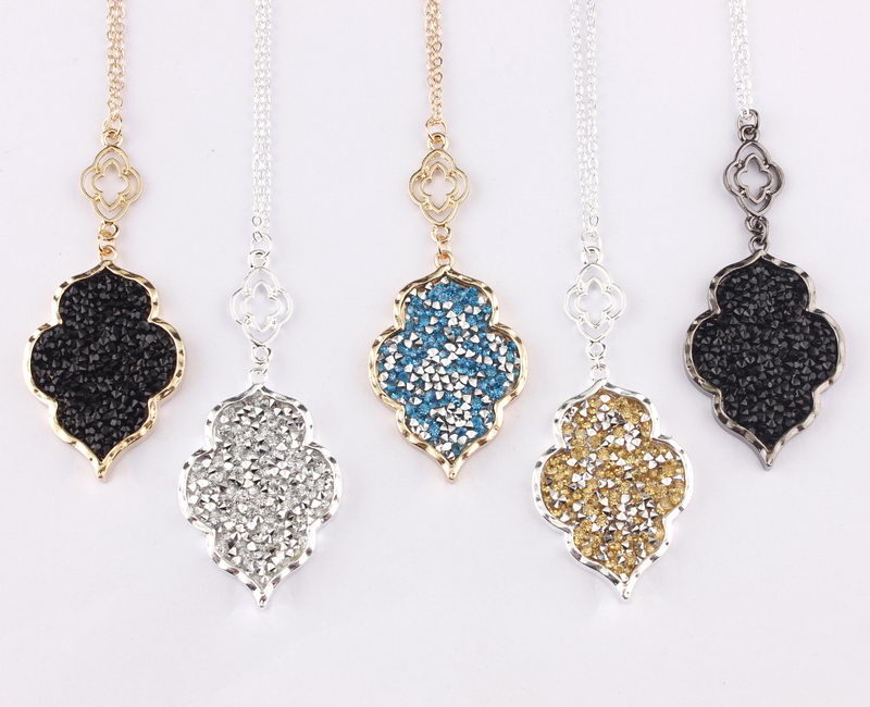 Pave Crystals Morocco Pendant Necklace Long Sweater Chian Morocco Pedant Necklace Pave Crystals Morocco PENDANT Necklace, Silver
Pave Crystals Morocco Pendant Necklace Long Sweater Chian Morocco Pedant Necklace Pave Crystals Morocco PENDANT Necklace, Silver
