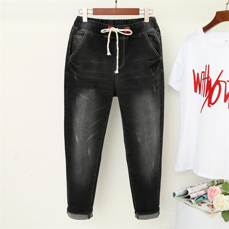 Vintage High Waist Jeans Women Stretch Denim Harem Pants Streetwear Plus Size Boyfriend Jeans Femme Casual Loose Mom 2020, Black
Vintage High Waist Jeans Women Stretch Denim Harem Pants Streetwear Plus Size Boyfriend Jeans Femme Casual Loose Mom 2020, Black
