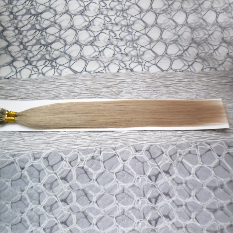 Keratin Human Pre bonded Extensions Nano Tip Hair 100 G Remy Micro Beads Hair Extensions In Nano Ring Links Human Hair