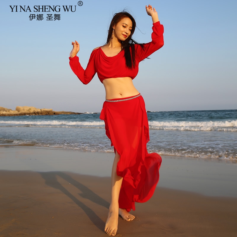 New Lady Belly Dance Costume Practice Belly Dance Sets Wear Mesh Skirt Oriental Top&skirt Dancing Dress Suit, Waist chain
New Lady Belly Dance Costume Practice Belly Dance Sets Wear Mesh Skirt Oriental Top&skirt Dancing Dress Suit, Waist chain