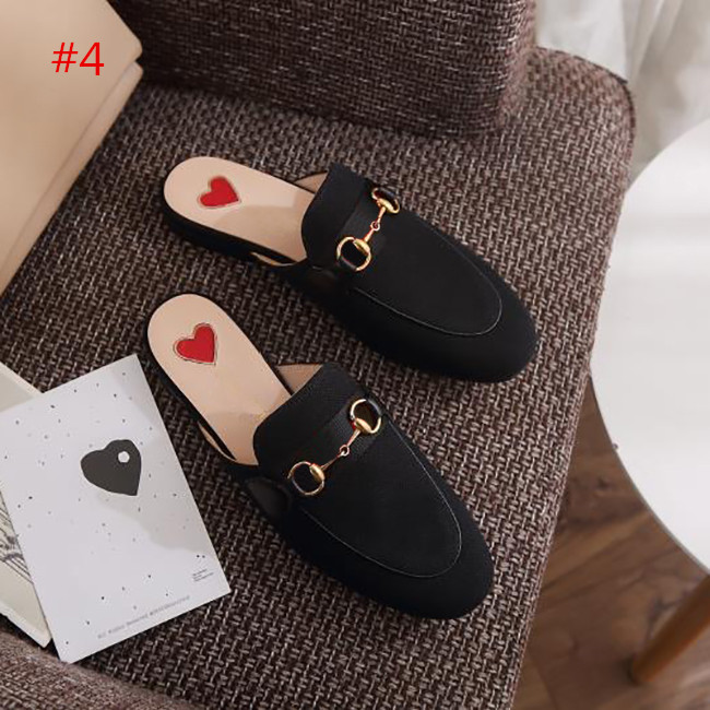 New fashion high quality Designer Mules Princetown Flat soled casual shoes cowhide Metal buckle Ladies shoes Genuine leather women Trample L, #2
New fashion high quality Designer Mules Princetown Flat soled casual shoes cowhide Metal buckle Ladies shoes Genuine leather women Trample L, #2