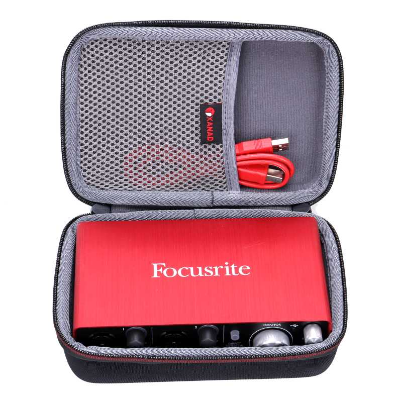XANAD Waterproof EVA Hard Case for Focusrite ScarleSolo (2nd Gen) USB Audio Interface with Pro Tools | First, Only case for sale
XANAD Waterproof EVA Hard Case for Focusrite ScarleSolo (2nd Gen) USB Audio Interface with Pro Tools | First, Only case for sale
