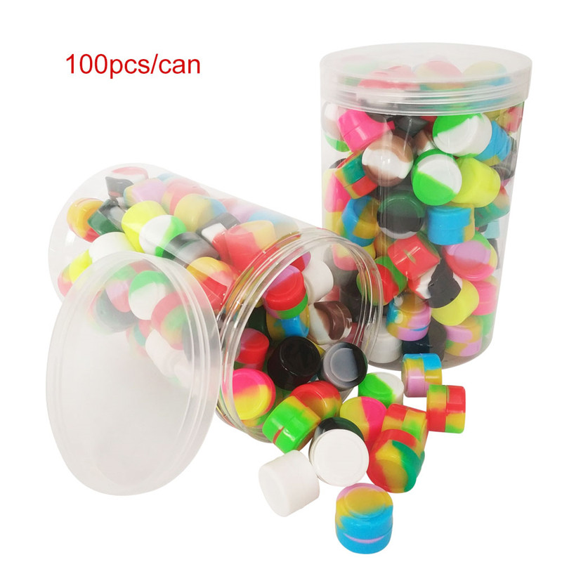 Silicone Container jars wax containers 100pcs/can 2ml mini container for dab oil round shape concentrate storage jars smoking accessories
Silicone Container jars wax containers 100pcs/can 2ml mini container for dab oil round shape concentrate storage jars smoking accessories